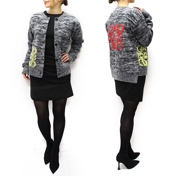 LOEWE ロエベ ANAGRAM INTARSIA CARDIGAN アナグラム インター LOEWE ロエベ ANAGRAM INTARSIA CARDIGAN アナグラム インター