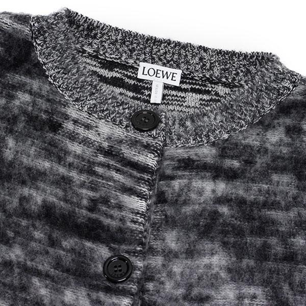 LOEWE ロエベ ANAGRAM INTARSIA CARDIGAN アナグラム インター LOEWE ロエベ ANAGRAM INTARSIA CARDIGAN アナグラム インター