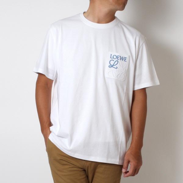 LOEWE ロエベ メンズ ANAGRAM POCKET T SHIRT アナグラム T LOEWE ロエベ メンズ ANAGRAM POCKET T SHIRT アナグラム T