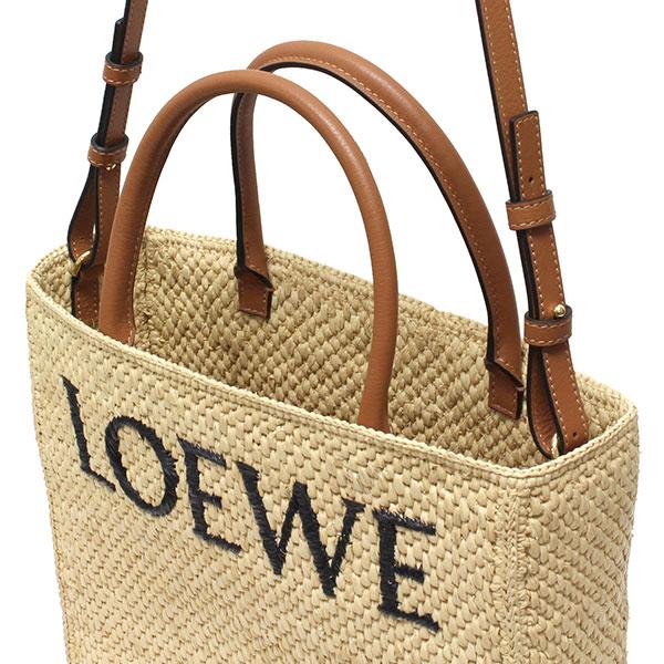 ロエベ LOEWE A4 TOTE BAG スタンダード A4 ラフィアトートバッグ