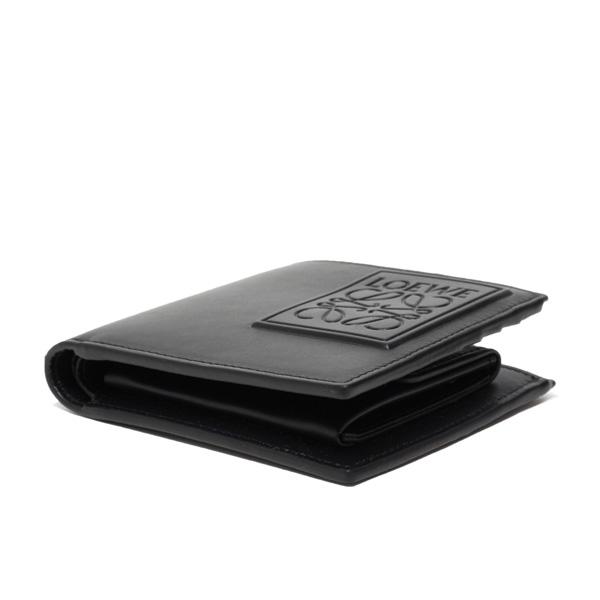 24SSモデル ロエベ LOEWE  BIFOLD COIN WALLET バイフォールド コインウォレット 二つ折り財布【BLACK】 C565501X02  1100  BLACK/【2024SS】m-wallet｜drawers｜04