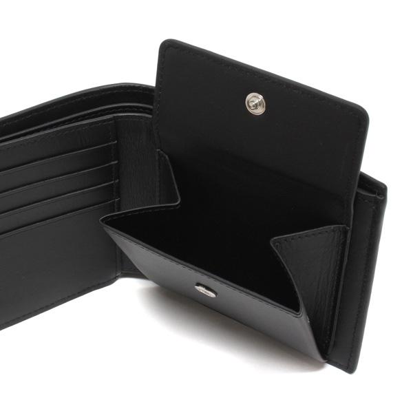 24SSモデル ロエベ LOEWE  BIFOLD COIN WALLET バイフォールド コインウォレット 二つ折り財布【BLACK】 C565501X02  1100  BLACK/【2024SS】m-wallet｜drawers｜06