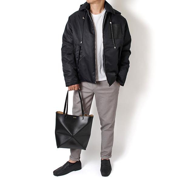 LOEWE パズルフォルド トート ブラック　M　お値下げ パズルフォルドトート XXL（シャイニーカーフ） ブラック - LOEWE