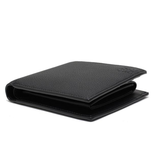 24SSモデル ロエベ LOEWE  BIFOLD COIN WALLET バイフォールド コインウォレット 二つ折り財布【BLACK】 C660501X01  1100  BLACK/【2024SS】m-wallet｜drawers｜04