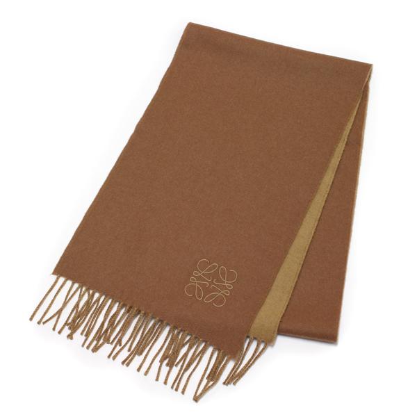 ロエベ Anagramスカーフ Anagram scarf in wool and cashmere Beige - LOEWE USA Official Website