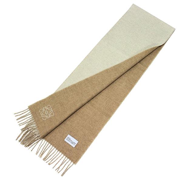 LOEWE ロエベ ANAGRAM SCARF ウール+カシミヤ バイカラー LOEWE ロエベ ANAGRAM SCARF ウール+カシミヤ バイカラー