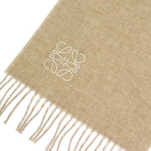 LOEWE ロエベ ANAGRAM SCARF ウール+カシミヤ バイカラー LOEWE ロエベ ANAGRAM SCARF ウール+カシミヤ バイカラー