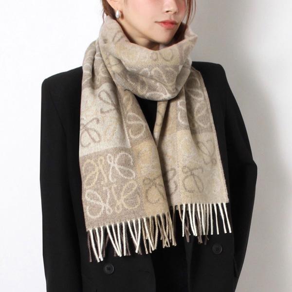 LOEWE 24SSモデル ロエベ レディース ANAGRAM SCARF アナグラム LOEWE 24SSモデル ロエベ レディース ANAGRAM SCARF アナグラム