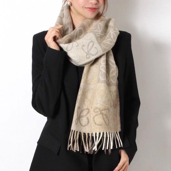 LOEWE 24SSモデル ロエベ レディース ANAGRAM SCARF アナグラム LOEWE 24SSモデル ロエベ レディース ANAGRAM SCARF アナグラム