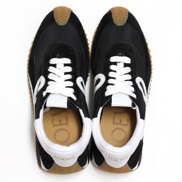 ロエベ LOEWE  レディース FLOW RUNNER フローランナー スニーカー【BLACK/WHITE】 L815282X88  1102/【2023-24AW】l-shoes｜drawers｜03