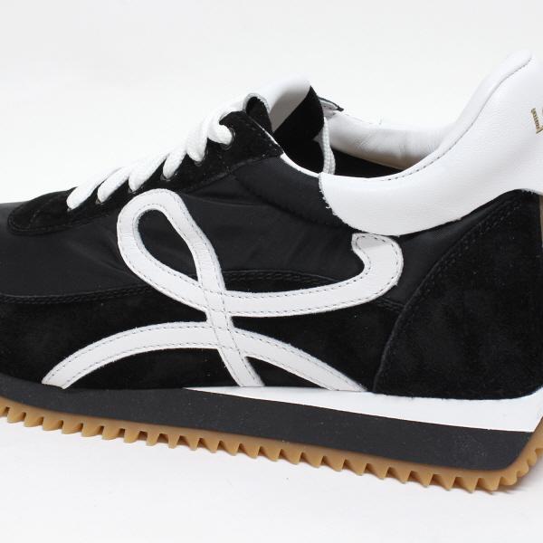 ロエベ LOEWE  レディース FLOW RUNNER フローランナー スニーカー【BLACK/WHITE】 L815282X88  1102/【2023-24AW】l-shoes｜drawers｜06