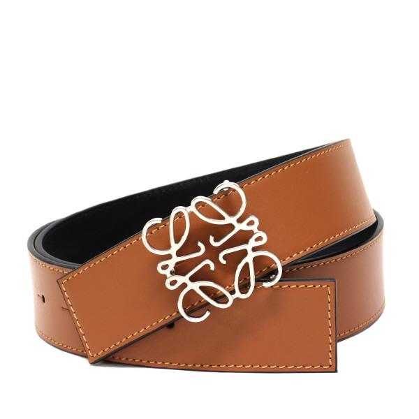 LOEWE 25SSモデル ロエベ REVERSIBLE ANAGRAM BELT 4cm LOEWE 25SSモデル ロエベ REVERSIBLE ANAGRAM BELT 4cm