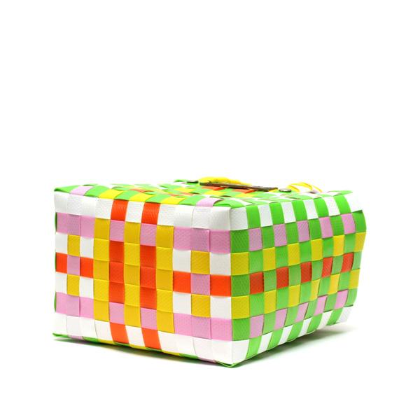 土日値下げ♡新品未使用今季MARNI チェック柄 マイクロバスケット MARNI 24春夏モデル マルニ MICRO BASKET BAG マイクロ