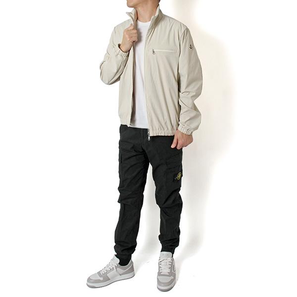 26SSモデル モンクレール MONCLER DANBY ワッペン付き ジャケット ジップアップブルゾン【ホワイトアイボリー】 1A00156 599DW 050/【2026SS】m-outerの画像