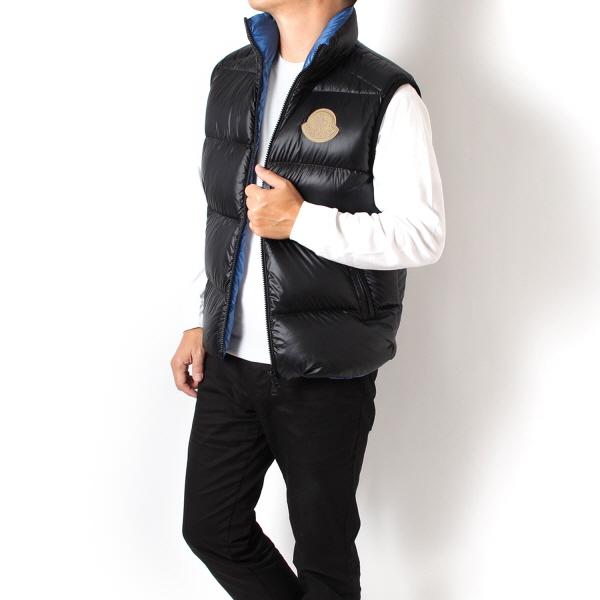 ✨極美品✨Lサイズ 付属品付 モンクレール ダウンベスト ブラック メンズ ✨極美品✨Lサイズ 付属品付 モンクレール ダウンベスト