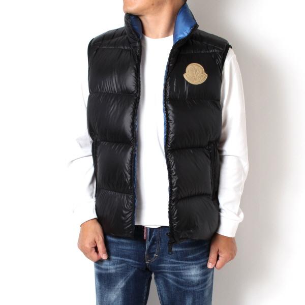 MONCLER モンクレール ダウンベスト ブラック MONCLER モンクレール ダウン ダウンベスト オーブ メンズ