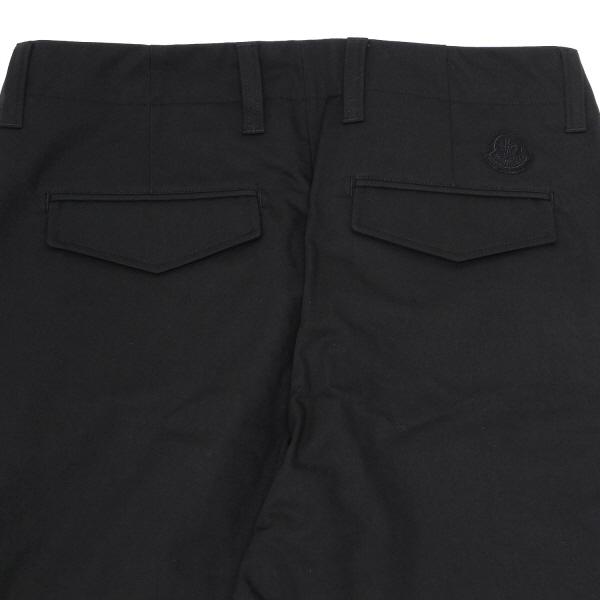 モンクレール MONCLER   メンズ ワッペンカラビナ付き コットンパンツ【ブラック】 2A00005 M2666 999/【2023SS】m-bottoms｜drawers｜11