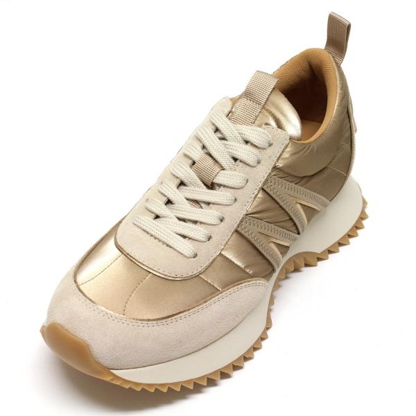 24SS新作 モンクレール MONCLER  レディース PACEY スニーカー【ライトベージュ(ゴールド)】 4M00140 M4159 222/【2024SS】l-shoesの画像