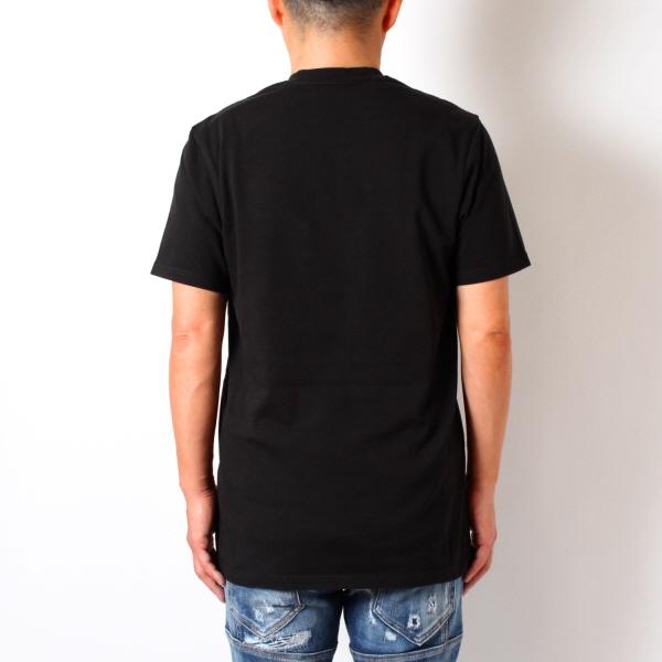 MONCLER ブラック TシャツXL Moncler Men's Cotton Faded Logo T-Shirt | Neiman Marcus