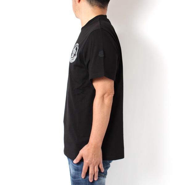 MONCLER 25SSモデル モンクレール ワッペンロゴ 半袖Tシャツ MONCLER 25SSモデル モンクレール ワッペンロゴ 半袖Tシャツ