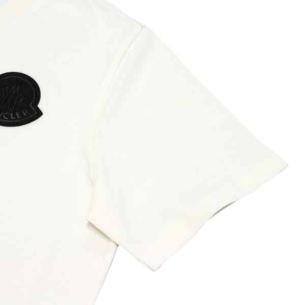 MONCLER モンクレール メンズ フェルトワッペン Tシャツ【オフ