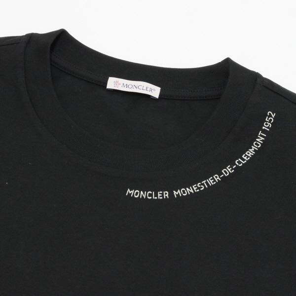 MONCLER 25SSモデル モンクレール ネックライン ロゴレタリング