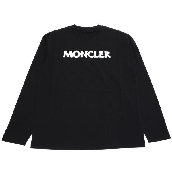 MONCLER 24AWモデル モンクレール メンズ エナメルロゴ 長袖T