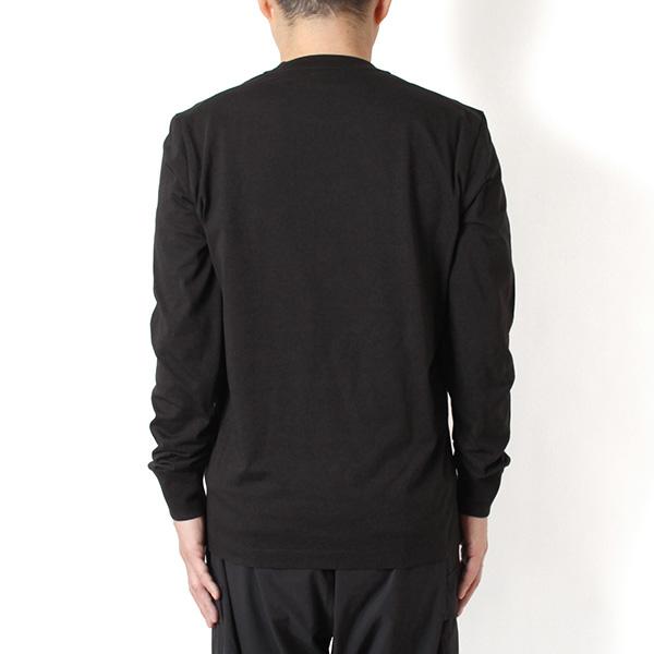 MONCLER（モンクレール） 26SSモデル ベロアロゴ 長袖Tシャツ