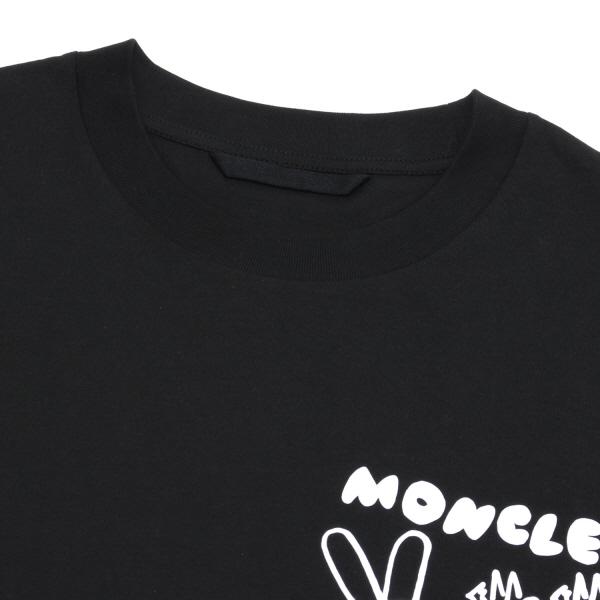 2025AW 新品 MONCLER 定番ロゴプリントTシャツ モンクレール MONCLER メンズ トップス Tシャツ 半袖 ロゴ