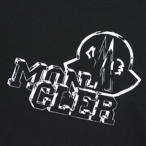 MONCLER（モンクレール） 24AWモデル メンズ 3Dデザインロゴ 長袖T