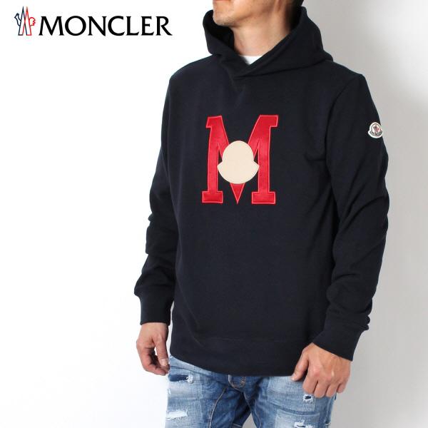 訳アリ！モンクレールMAGLIA ビックワッペン トリコロール パーカーL相当 訳アリ！モンクレールMAGLIA ビックワッペン トリコロール パーカーL