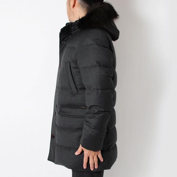 ムーレー MooRER BARBIERI LL ロロピアーナウールカシミヤ N-3Bダウン