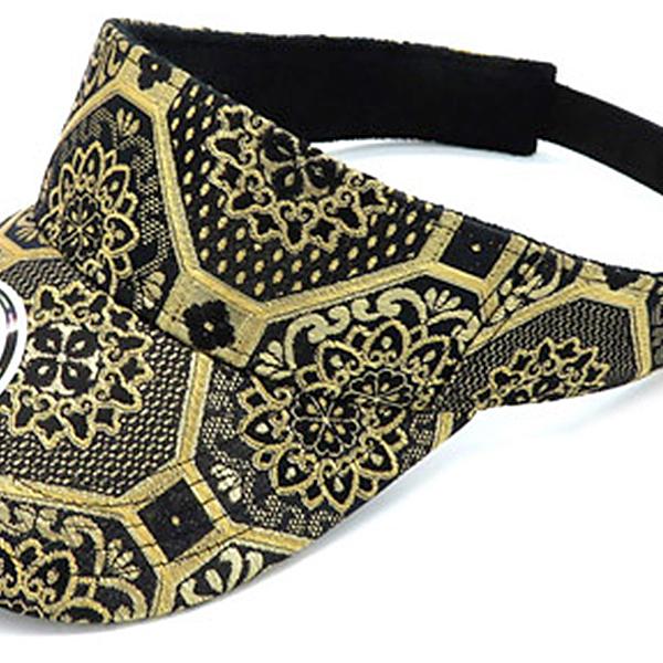 【即発】NISHIJIN SUNVISOR 西陣織 サンバイザー 男女兼用 NISHIJIN SUNVISOR 西陣織 サンバイザー 男女兼用【NS2004