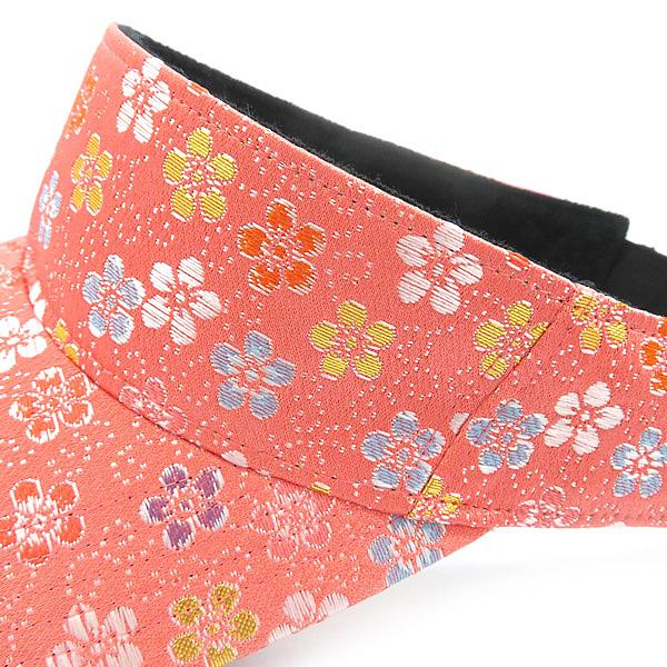 NISHIJIN SUNVISOR 西陣織 サンバイザー 男女兼用【NS2008