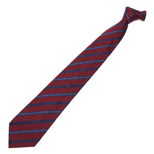 Chopard（ショパール） ネクタイ necktie【レッド×ネイビーストライプ