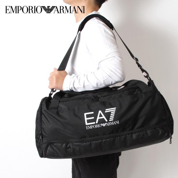 【希少モデル】エンポリオアルマーニ EA7 キャリーバッグ ボストン2WAY EMPORIO ARMANI エンポリオアルマーニ EA7 ロゴプリント 2WAY ボストン