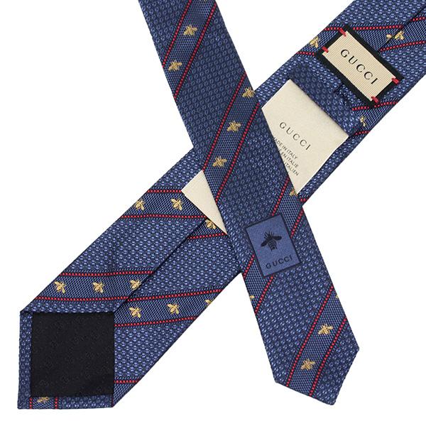 GUCCI（グッチ） GUCCI LABOUR ネクタイ Necktie【ブルー】 451528 