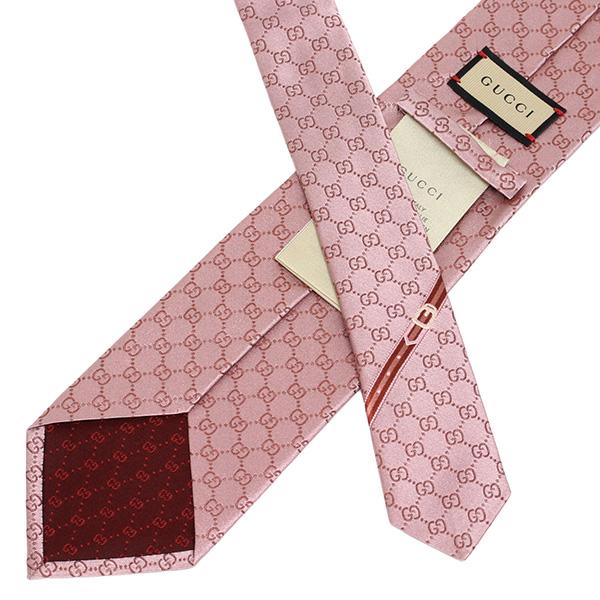 GUCCI（グッチ） GUCCI FEDRA ネクタイ Necktie【ピンク】 456520