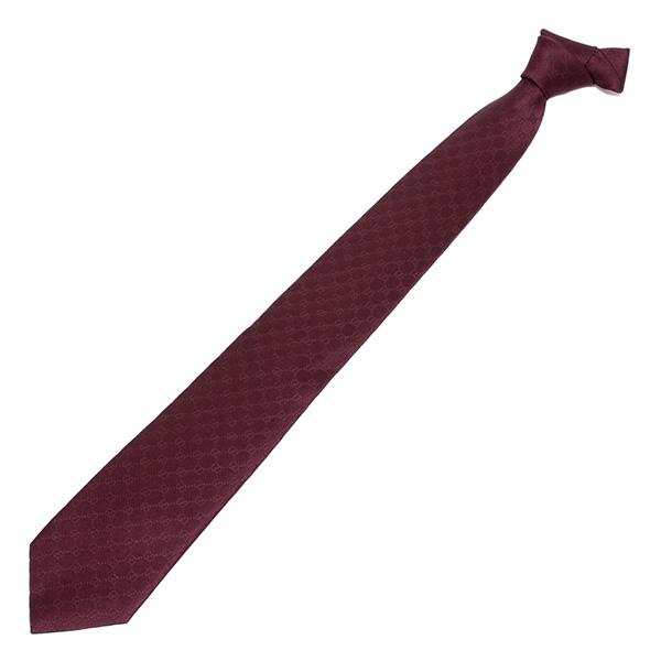 GUCCI（グッチ） GUCCI FEDRA ネクタイ Necktie【ボルドー】 456520