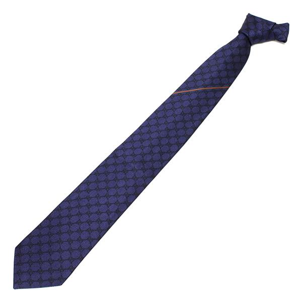 グッチ GUCCI AREND ネクタイ Necktie【ネイビー】 456522 4B002 4000/【2024SS】necktie_1