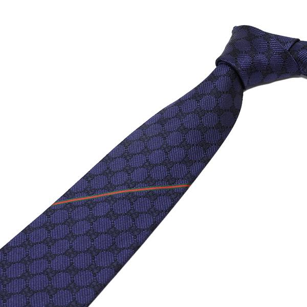 グッチ GUCCI AREND ネクタイ Necktie【ネイビー】 456522 4B002 4000/【2024SS】necktie_3
