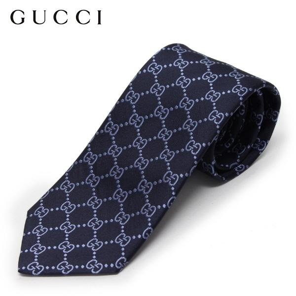 グッチ GUCCI  ARGOS ネクタイ necktie【ネイビー】 499695 4B002 4068/necktie｜drawers