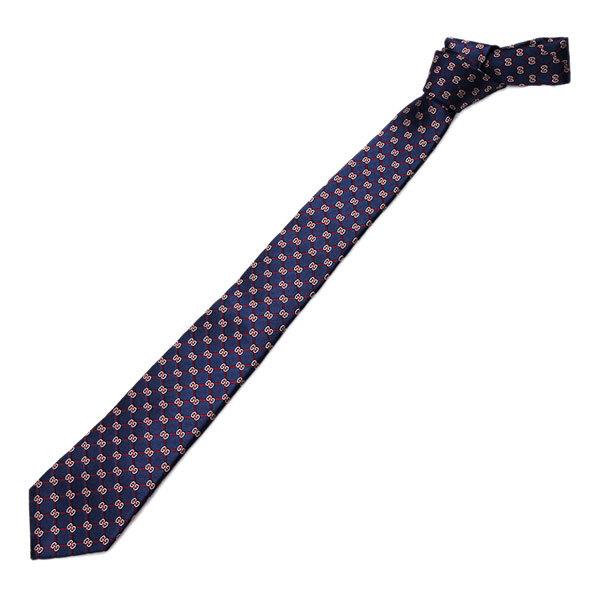 GUCCI（グッチ） GG RHOMBUS ネクタイ necktie【ネイビー】 625461