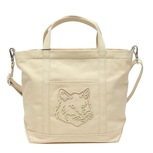 26SS 新作 メゾンキツネ トートバッグ 新品 MAISON KITSUNE（メゾン キツネ） 26SSモデル メゾン キツネ