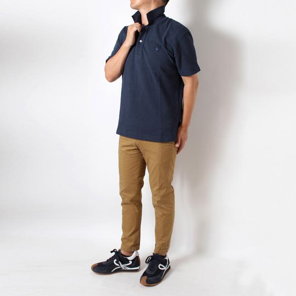 Maison Kitsune フォックスヘッド ポロ ポトシャツ 24SS BOLD FOX HEAD PATCH COMFORT POLO | Maison Kitsuné