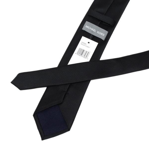 【VIP価格】MICHAEL KORS マイケルコース ロゴ ネクタイ MICHAEL KORS マイケルコース ネクタイ necktie【ブラック