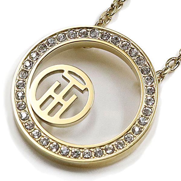 トミーヒルフィガー ネックレス ペンダント イエローゴールド TOMMY HILFIGER トミー・ヒルフィガー ネックレス ゴールド