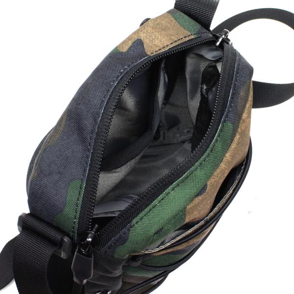 THE NORTH FACE(ノースフェイス) ショルダーバッグ NF0A52UC 黒×ダークグリーン×ダークブラウン ミニバッグ/迷彩柄 THE NORTH FACE - THE NORTH FACE(ノースフェイス) ショルダーバッグ