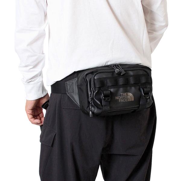 ザノースフェイス THE NORTH FACE BASE CAMP LUMBAR ボディ ウエストバッグ【TNF Black/Asphalt Grey/】 NF0A8BK5 BIA/【2025-26AW】m-bag | THE NORTH FACE | 01
