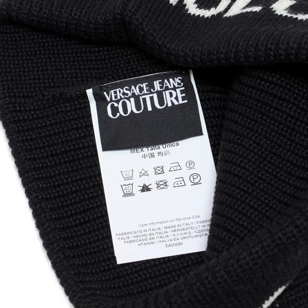 ヴェルサーチ　ニット帽　未使用　新品　ブラック　黒　ベルサーチ ニット帽 VERSACE(ヴェルサーチェ) メンズ - 海外通販のBUYMA